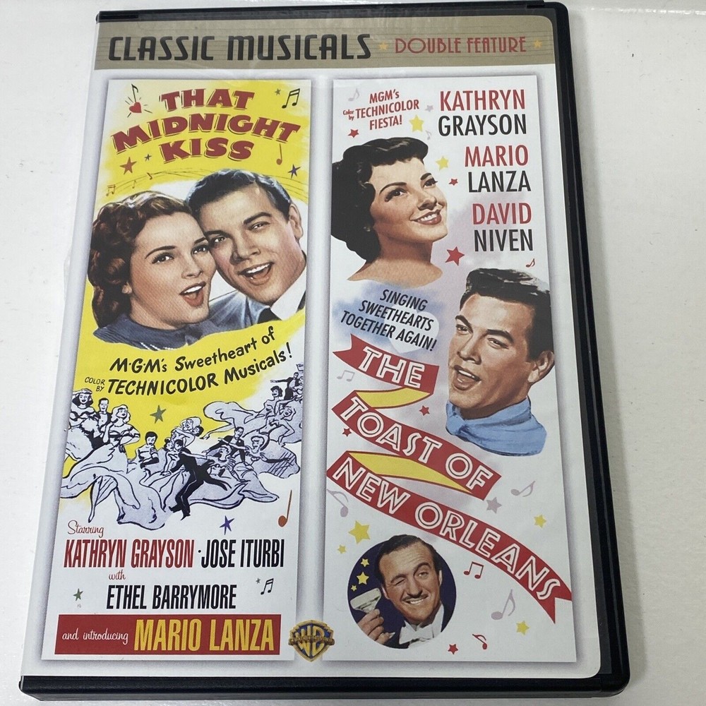 That Midnight Kiss/Toast of New Orleans (DVD, 2007) Classic Musicals